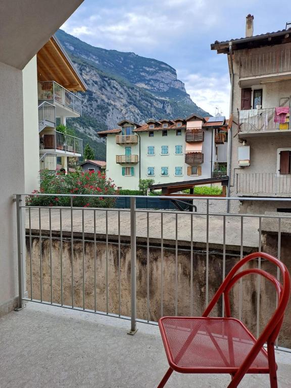 Nespecifikovaný výhled na hory nebo výhled na hory při pohledu z hostelu