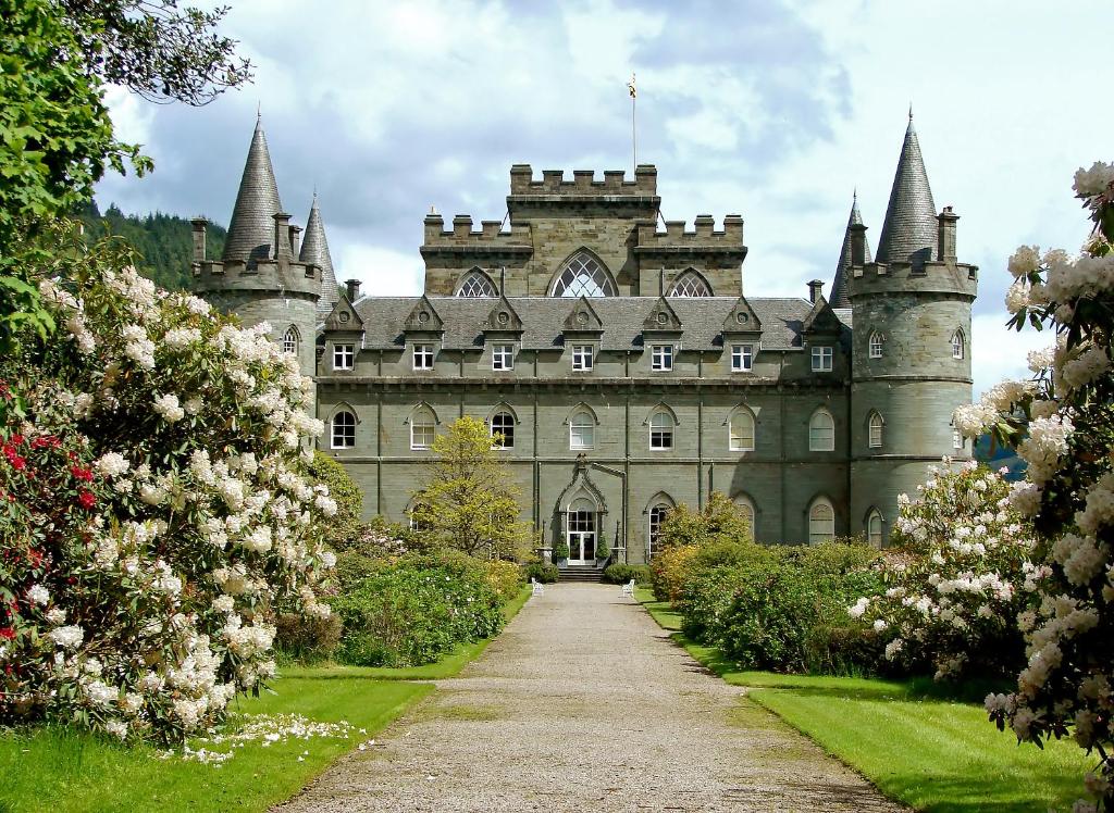 Zahrada ubytování Argyll Hotel
