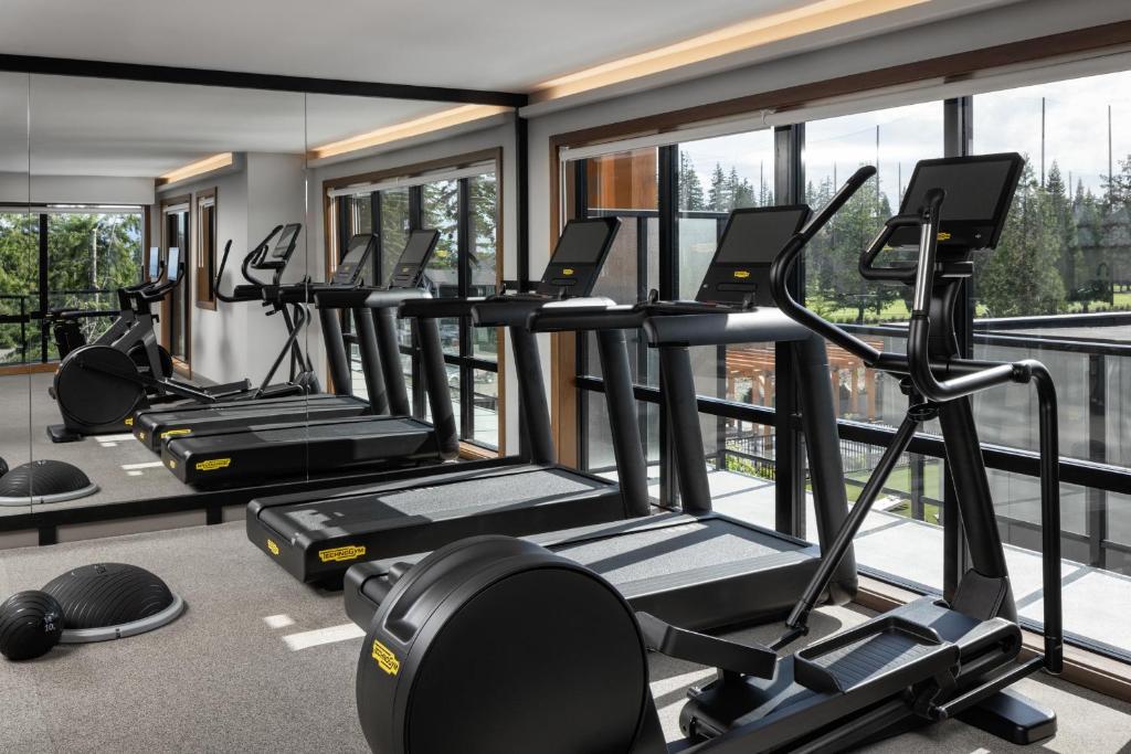 Fitness centrum a/nebo fitness zařízení v ubytování Naturally Pacific Resort