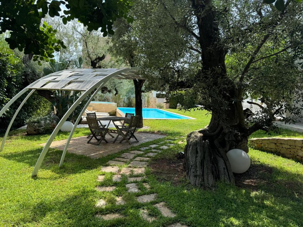 Zahrada ubytování Palms Suites