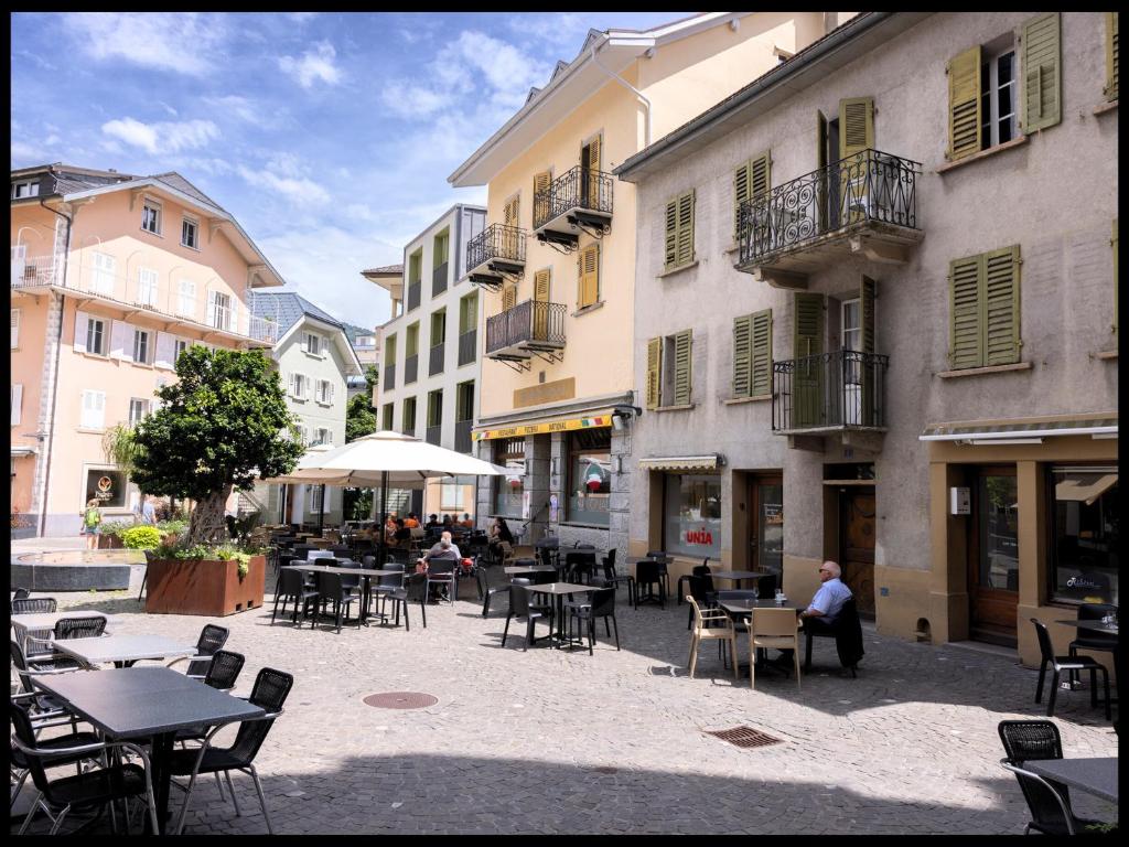 Budova, kde se apartmán nachází