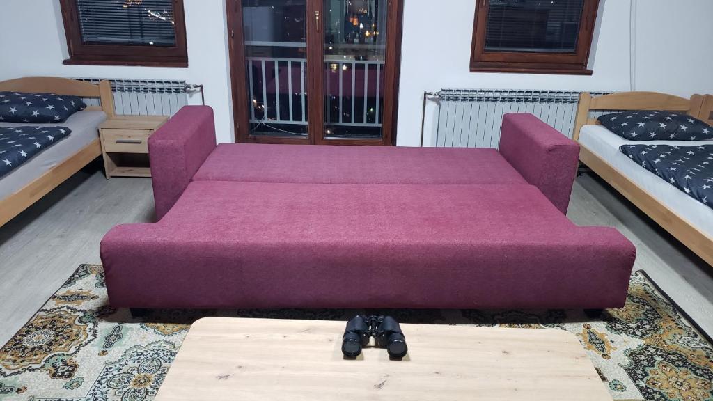 Postel nebo postele na pokoji v ubytování Prenoćište 3 sobe