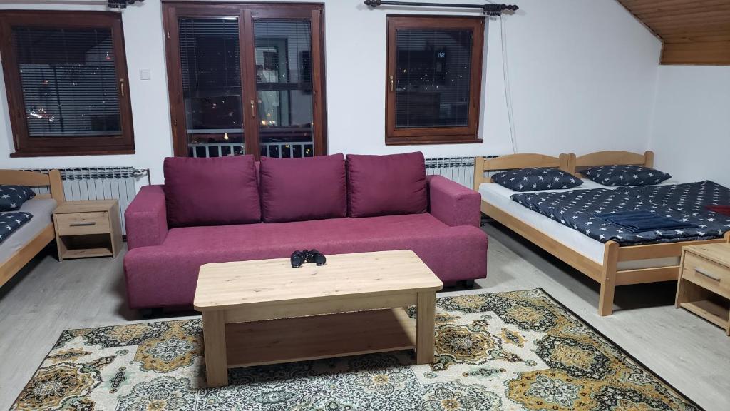 Posezení v ubytování Prenoćište 3 sobe