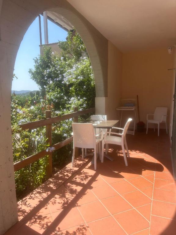 Balkón nebo terasa v ubytování Residence Le Solane