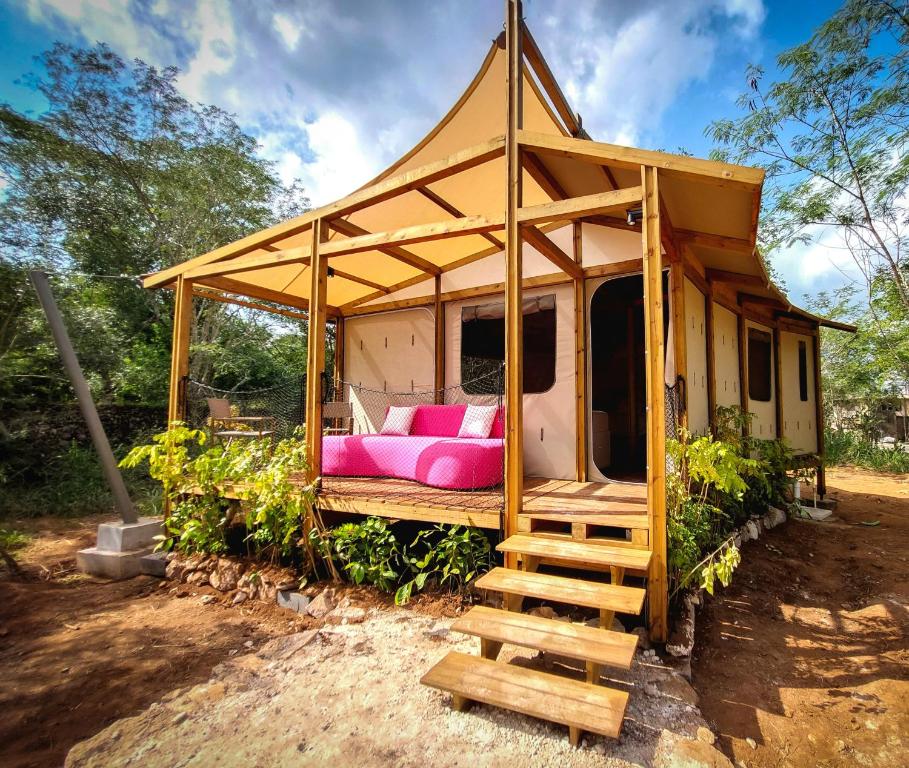 Zahrada ubytování Viatura Hacienda Xtojil, Yucatan, Merida, with Optional All Inclusive