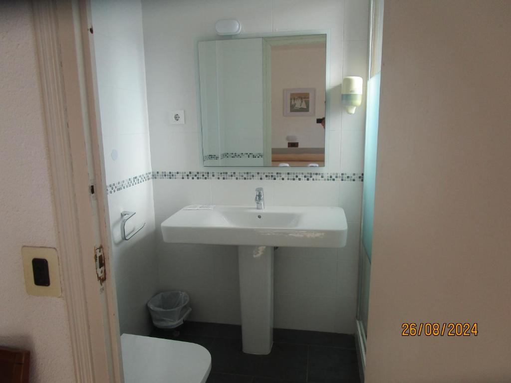 Koupelna v ubytování Hotel Apartaments Gesòria Porta Ferrada