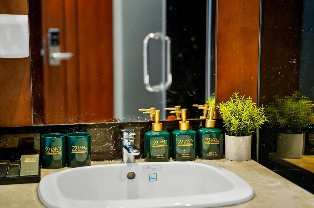 Koupelna v ubytování Classic Hotel Hanoi