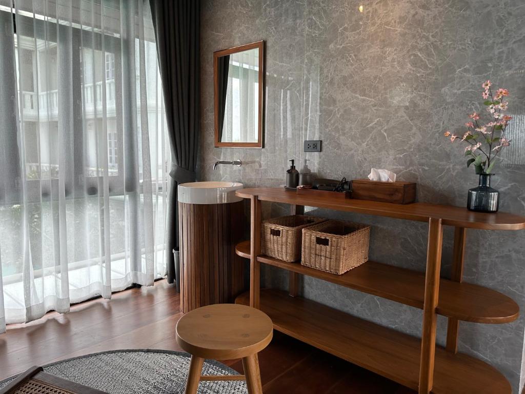 rongmai mahachai cafe and stay - Suite Junior Avec Terrasse