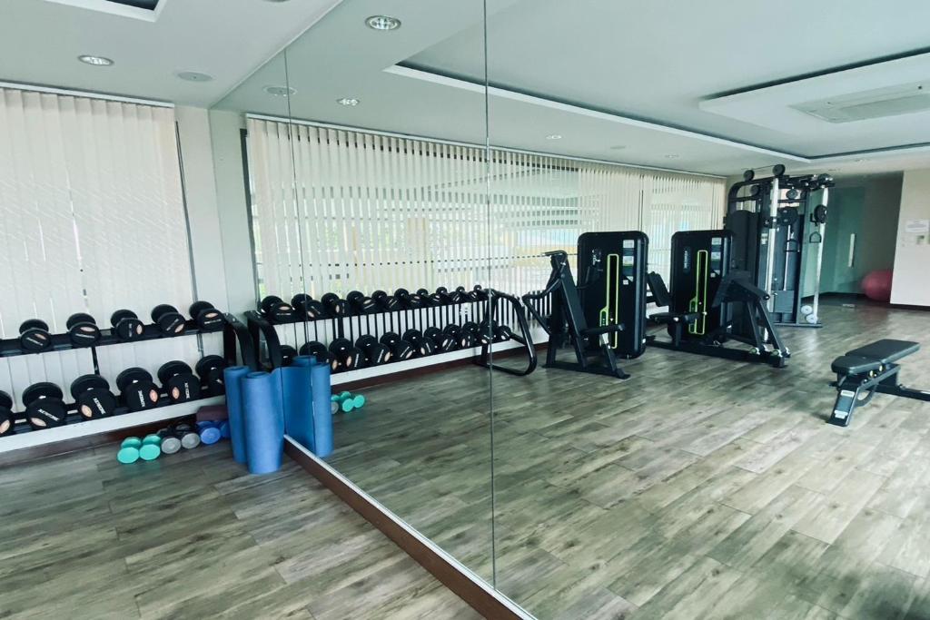 Fitness centrum a/nebo fitness zařízení v ubytování Aqua Resort SHA Plus