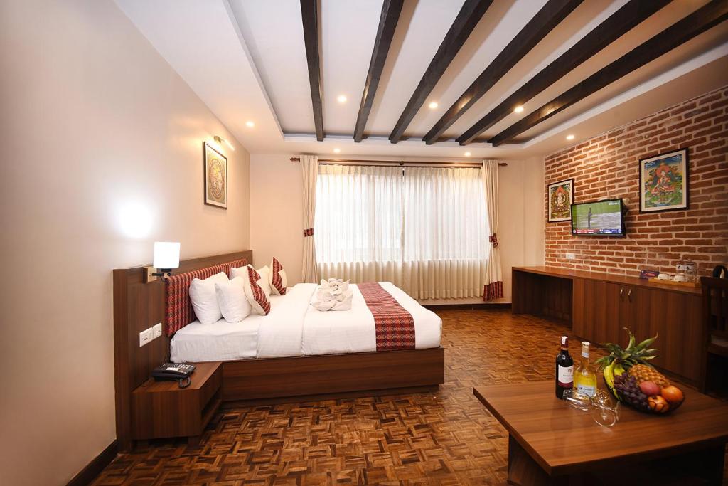 Nápoje v ubytování Skye Inn Kathmandu