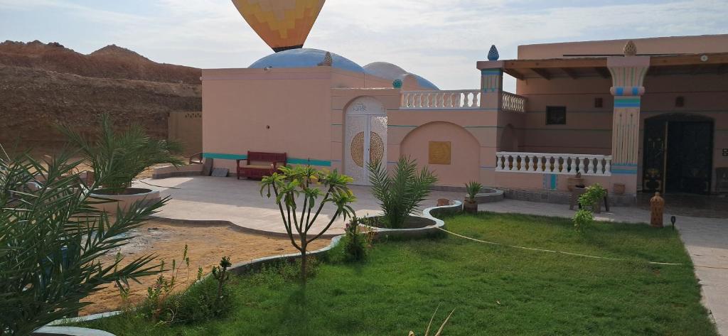 Zahrada ubytování ATON PALACE Luxor