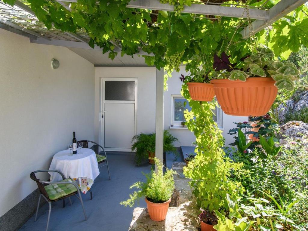 Zahrada ubytování Apartments Beba - peaceful location