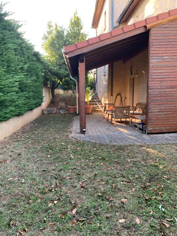 Zahrada ubytování Studio équipé Le Chasseland