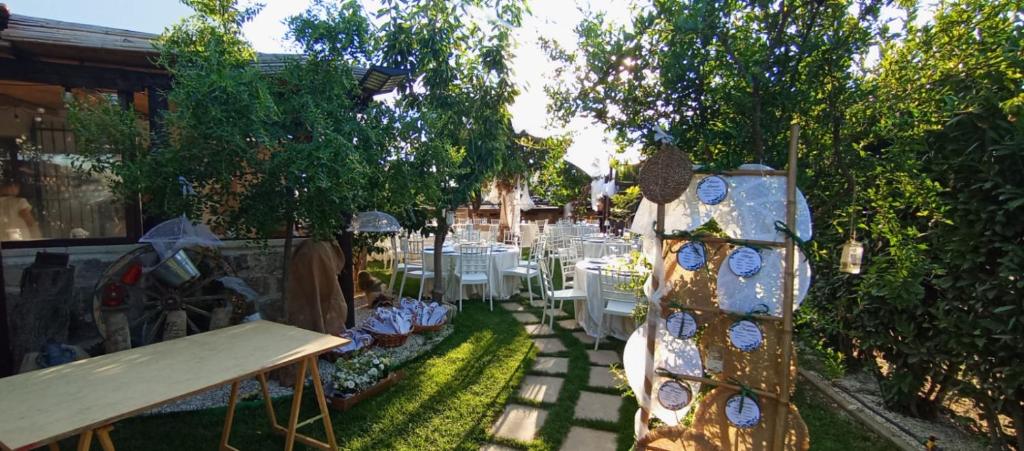 Zahrada ubytování Masseria li Vecchi