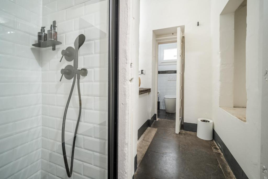 Koupelna v ubytování P43 Sicilian Suites