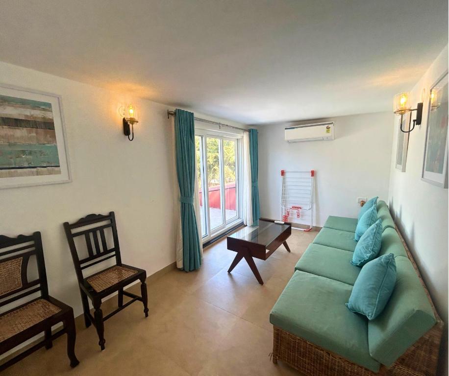 Jungle Hut-Annabelle's Beach Apartments at Bernard Simao,Calangute,Goa - Apartamento Estándar