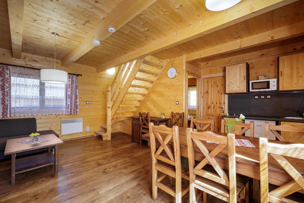Kuchyň nebo kuchyňský kout v ubytování Lopušná dolina Resort