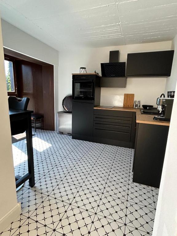 Kuchyň nebo kuchyňský kout v ubytování Boardinghouse 44