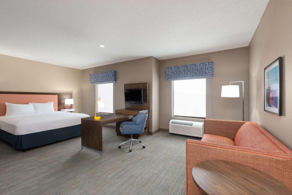 Hampton Inn & Suites Harrisburg - Premium King Studio - Non-fumeur