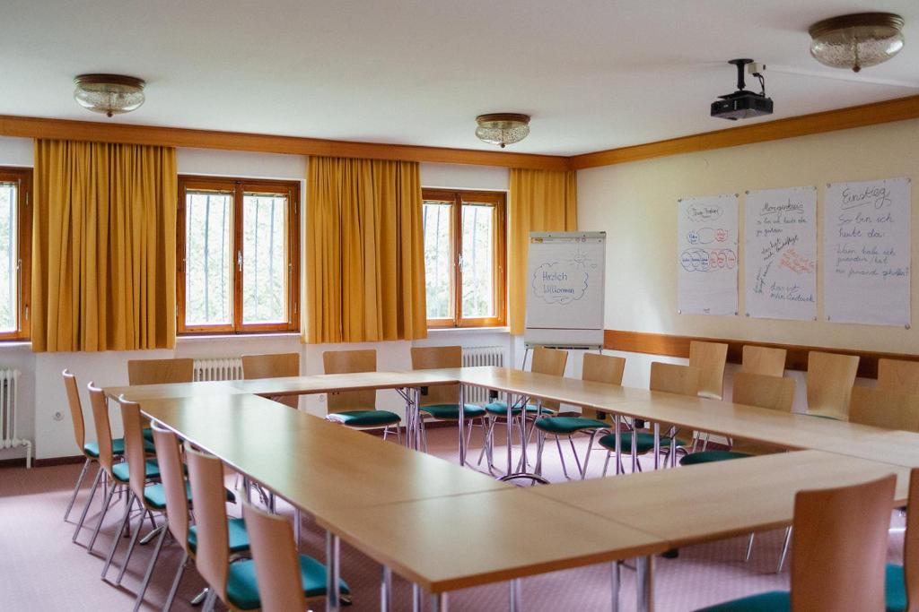 Konferenční prostory v ubytování Haus der Achtsamkeit