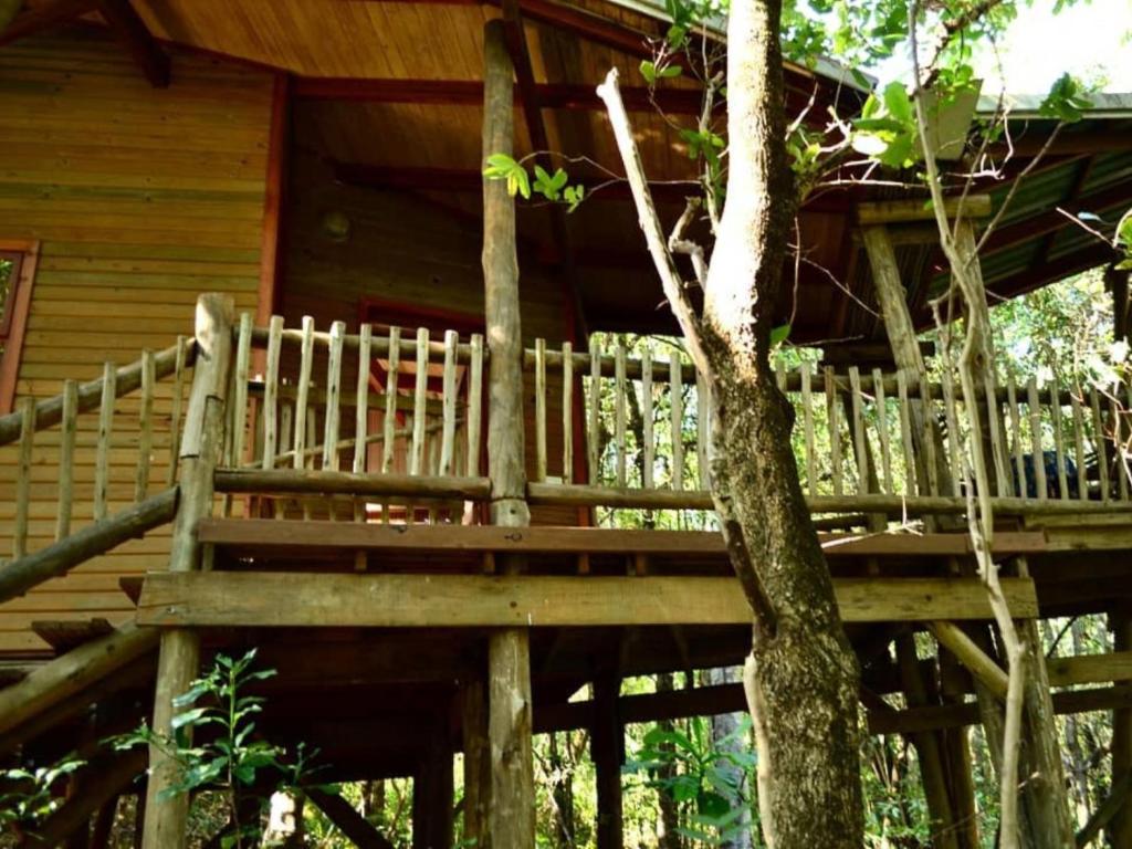 Μπαλκόνι ή βεράντα στο Waterbessiebos cottage