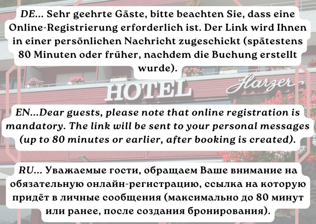 Hotel Harzer am Kurpark - Single Room