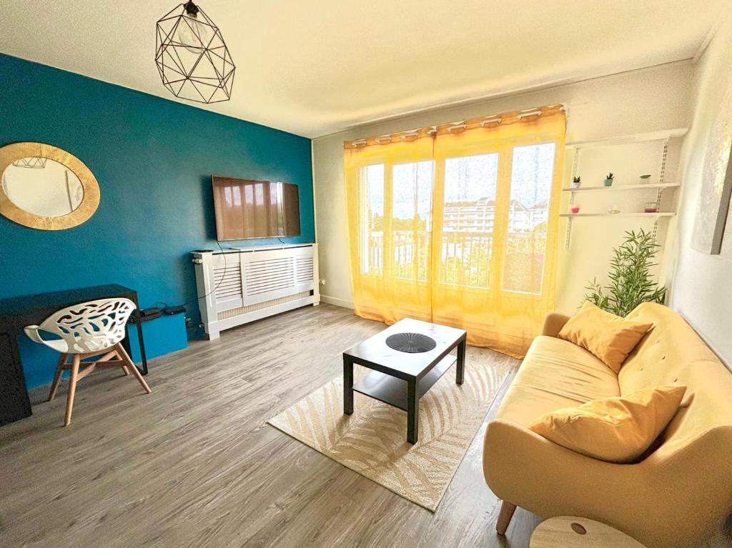 Posezení v ubytování Studio Saint-Remi I Pommery