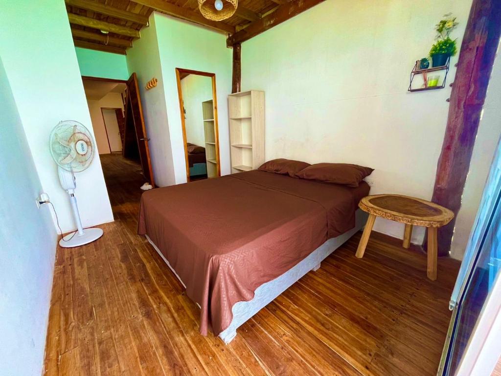 Postel nebo postele na pokoji v ubytování Roma beach