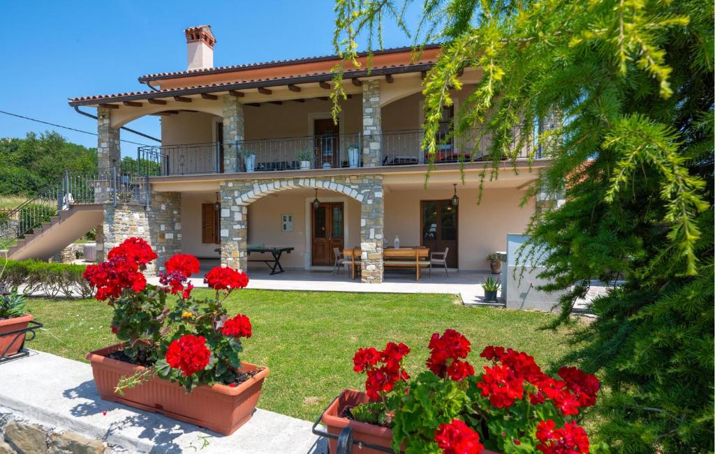 Zahrada ubytování Villa Milena