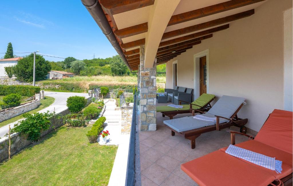 Posezení v ubytování Villa Milena
