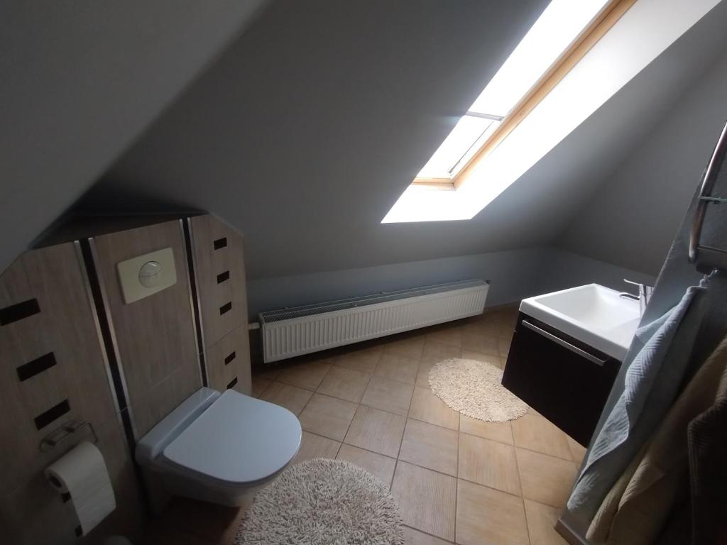 Postel nebo postele na pokoji v ubytování Gdanziger Dom