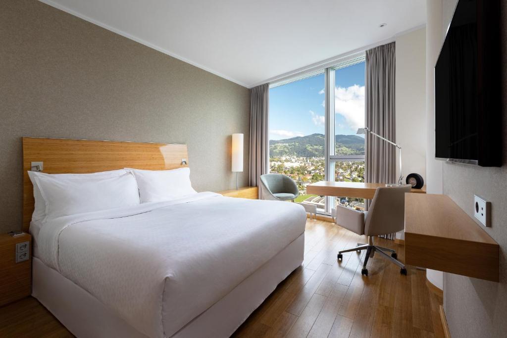 Üldine mäevaade või majutusasutusest Four Points by Sheraton Panoramahaus Dornbirn pildistatud vaade