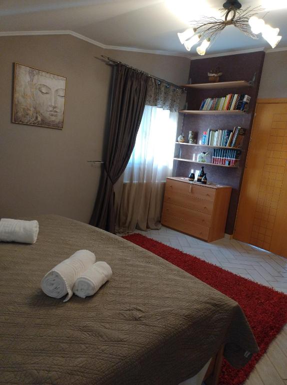 Postel nebo postele na pokoji v ubytování Mirabilia Guest House