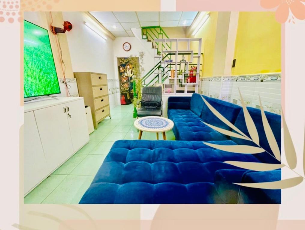 Posezení v ubytování 花Ren Hostel