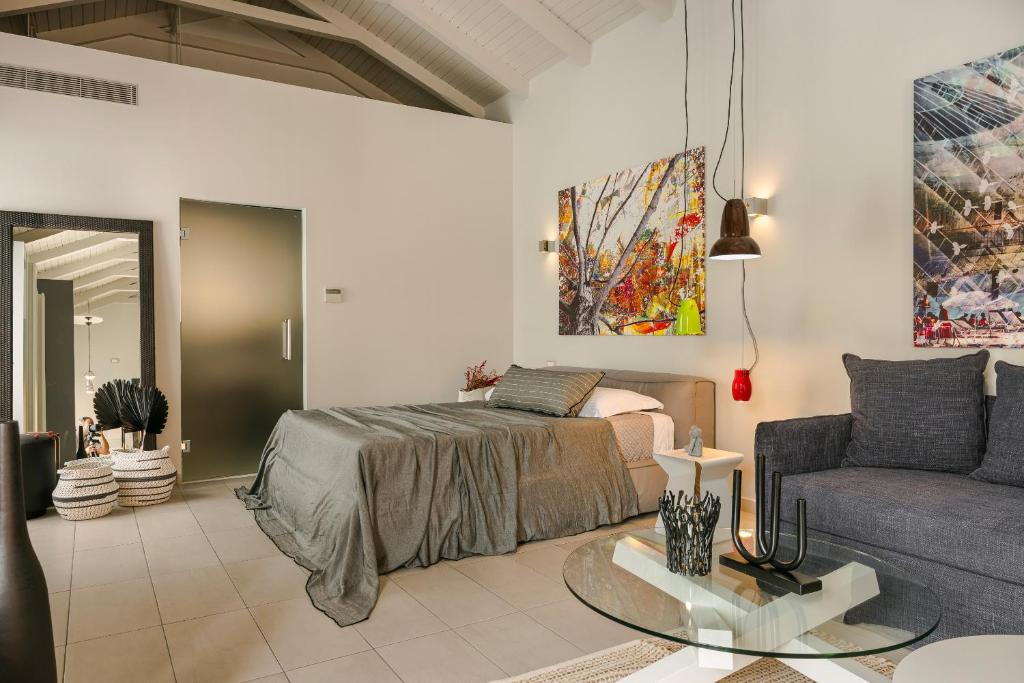 Posezení v ubytování Braunis Horio Villas