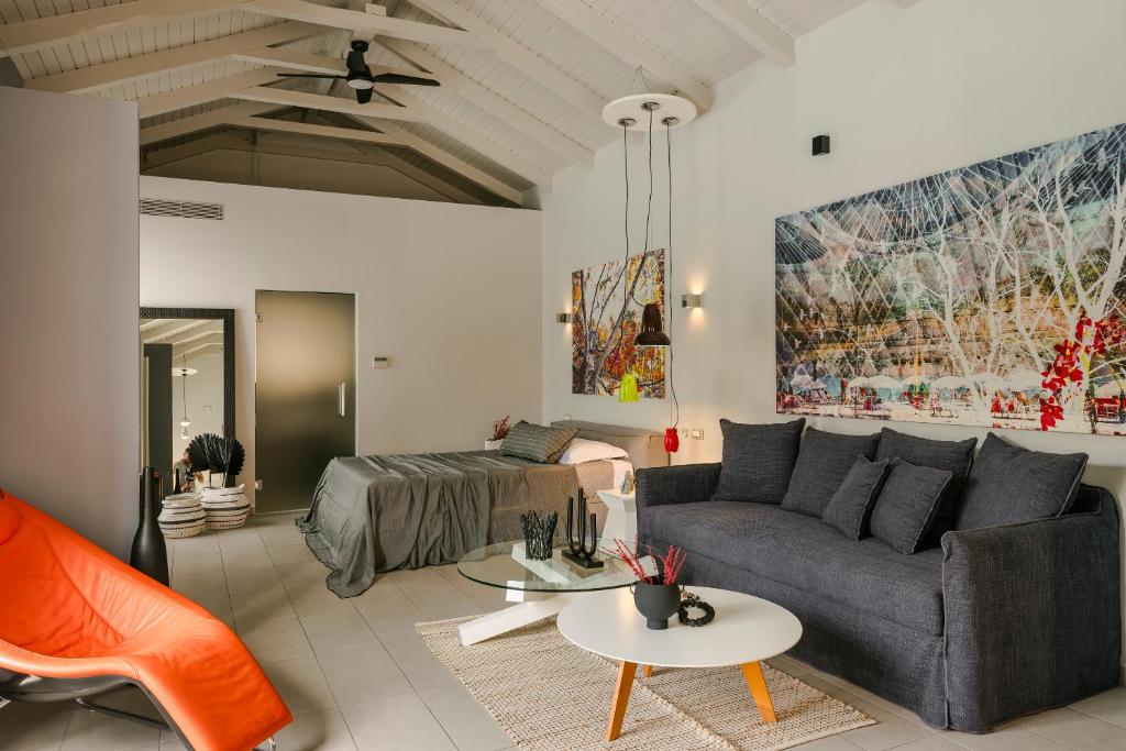 Posezení v ubytování Braunis Horio Villas