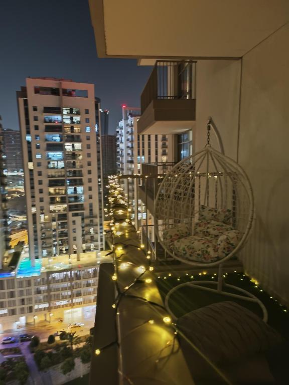 Balkón nebo terasa v ubytování Upscale 2BR apartment with a complete view of the sea on Al Reem Island