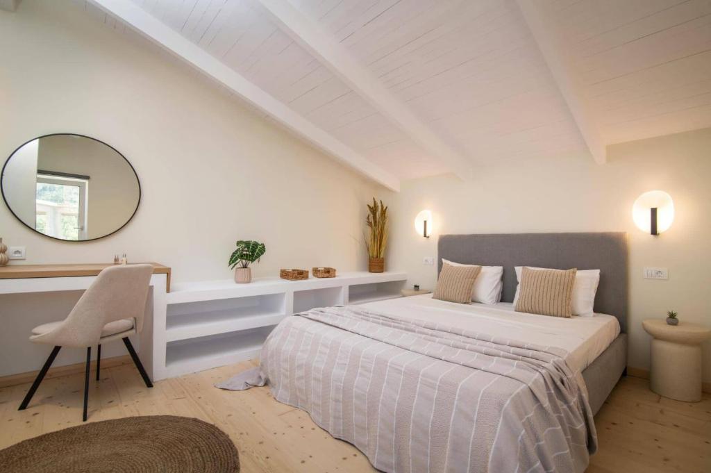 Fotografie z fotogalerie ubytování White Collection Villas & Suites - Pnoe Villa v destinaci Pandokrátor
