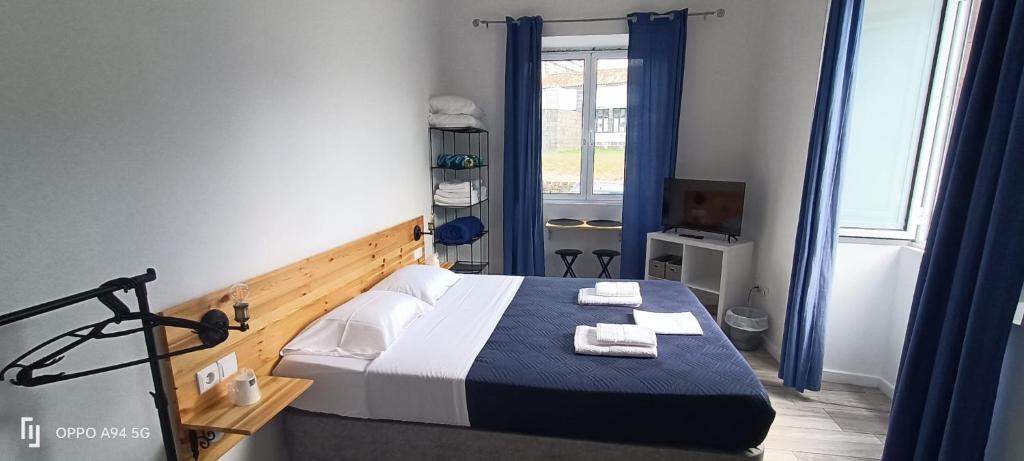 Postel nebo postele na pokoji v ubytování Seaside House
