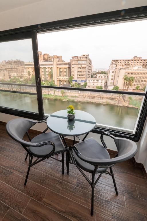 Balkón nebo terasa v ubytování Nile Villa Hotel