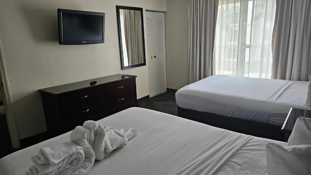 SureStay Plus by Best Western Orlando Lake Buena Vista - One-Bedroom Queen Suite With Two Queen Beds And Sofa Bed