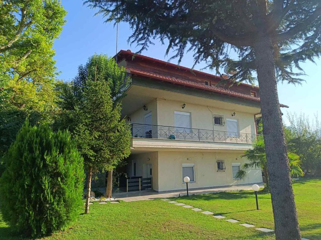 Zahrada ubytování Dimis apartments