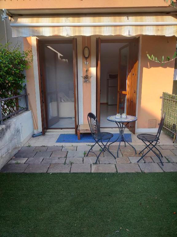 Patio nebo venkovní prostory v ubytování HomeSweetHome