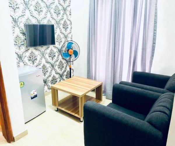 Posezení v ubytování AB Apartments