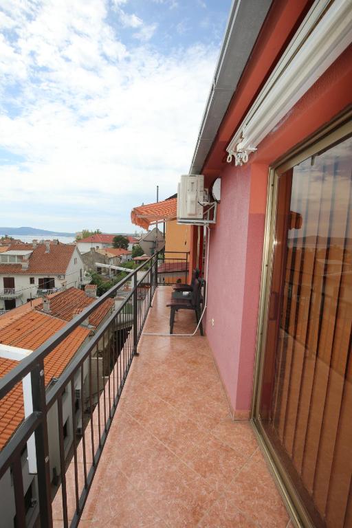 Balkón nebo terasa v ubytování Apartman Vali Crikvenica