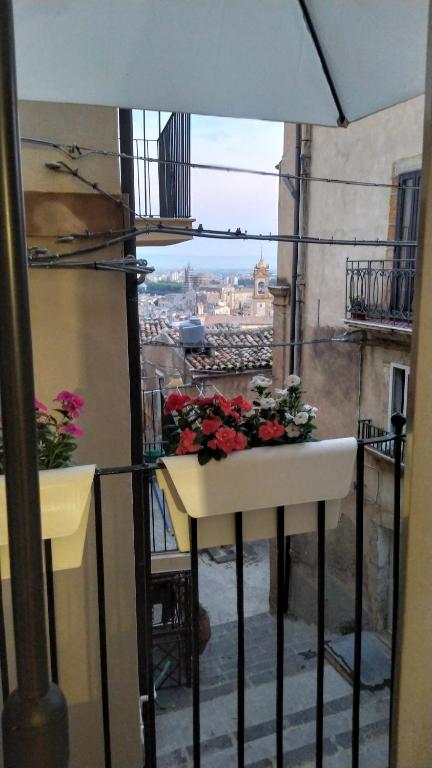 Balkón nebo terasa v ubytování Guest House alla Scala