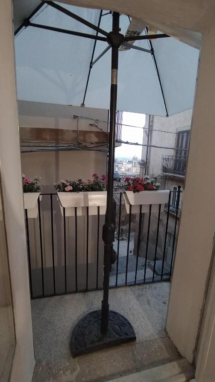 Balkón nebo terasa v ubytování Guest House alla Scala