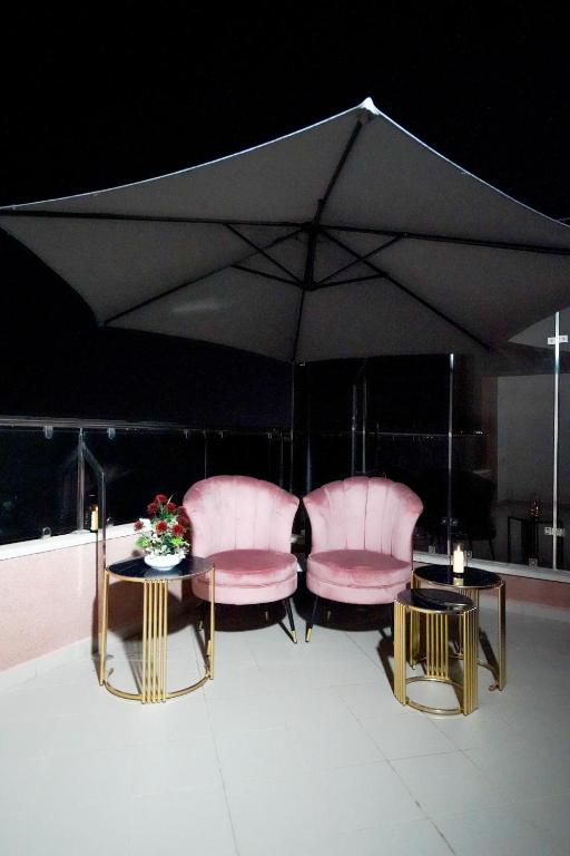 Posezení v ubytování FEKRI HOTEL