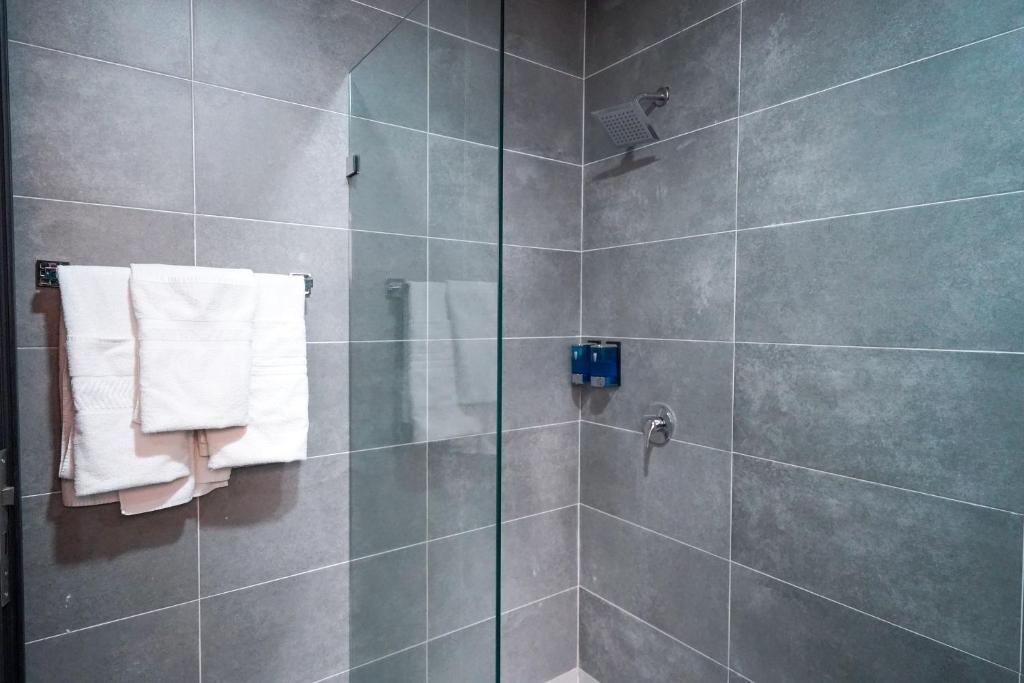 Koupelna v ubytování FEKRI HOTEL