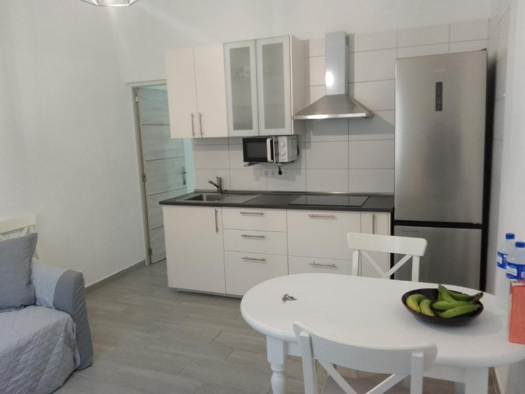 Η κουζίνα ή μικρή κουζίνα στο Casita María Angustia